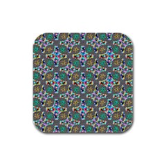 Digitalart Rubber Square Coaster (4 Pack) by Sparkle