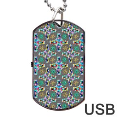 Digitalart Dog Tag Usb Flash (one Side) by Sparkle