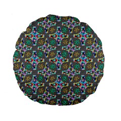 Digitalart Standard 15  Premium Flano Round Cushions by Sparkle