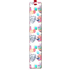 Flowers Diamonds Pattern Large Book Marks by Sparkle