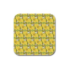 Digitalart Rubber Square Coaster (4 Pack) by Sparkle