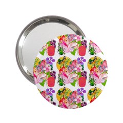 Bunch Of Flowers 2 25  Handbag Mirrors by Sparkle