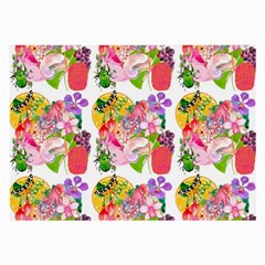 Bunch Of Flowers Large Glasses Cloth (2 Sides)