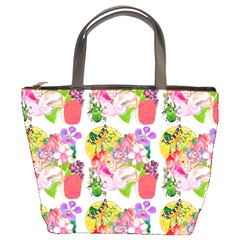 Bunch Of Flowers Bucket Bag by Sparkle