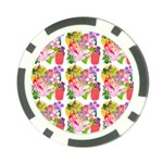 Bunch Of Flowers Poker Chip Card Guard (10 pack) Back