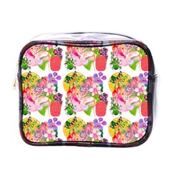 Bunch Of Flowers Mini Toiletries Bag (one Side) by Sparkle