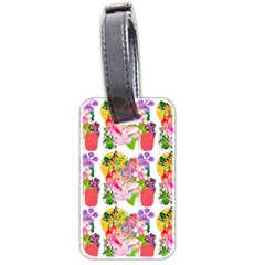 Bunch Of Flowers Luggage Tag (two Sides) by Sparkle