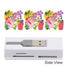 Bunch Of Flowers Memory Card Reader (stick) by Sparkle