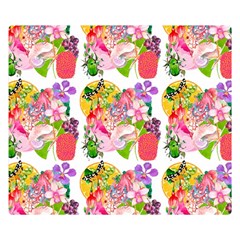 Bunch Of Flowers Double Sided Flano Blanket (small)  by Sparkle