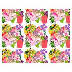 Bunch Of Flowers Double Sided Flano Blanket (Medium) 