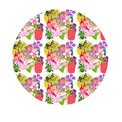 Bunch Of Flowers Mini Round Pill Box (pack Of 3) by Sparkle