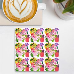 Bunch Of Flowers Uv Print Square Tile Coaster  by Sparkle