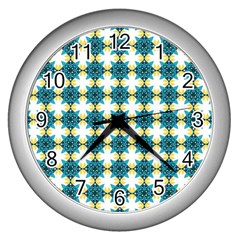 Digitalart Wall Clock (silver) by Sparkle