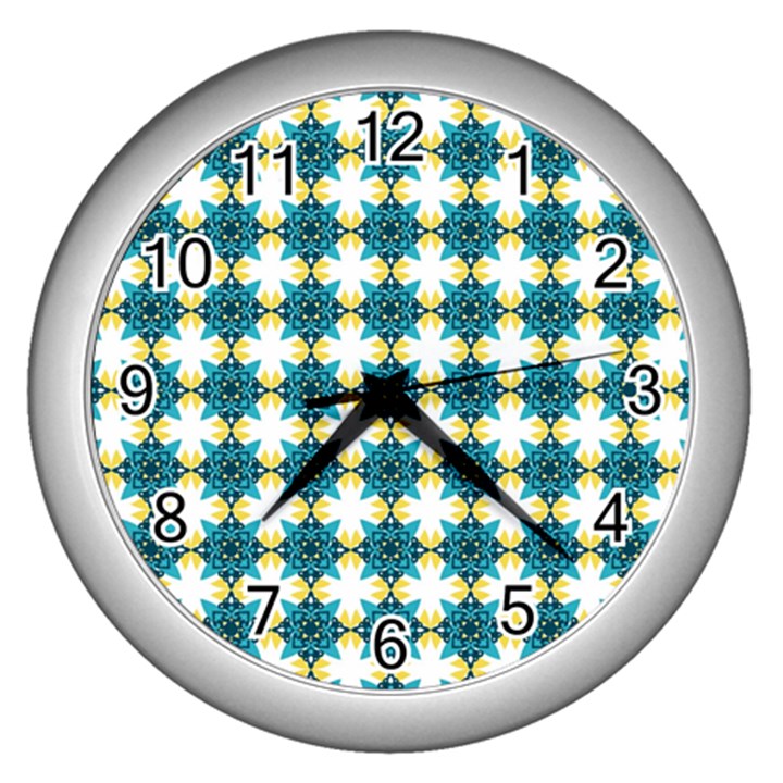 Digitalart Wall Clock (Silver)