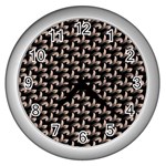 Digitalart Wall Clock (Silver) Front