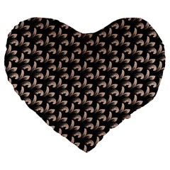 Digitalart Large 19  Premium Heart Shape Cushions by Sparkle