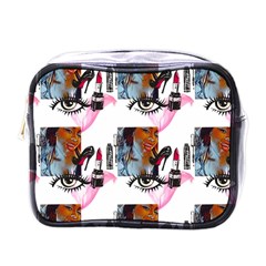 Modern Art Mini Toiletries Bag (one Side) by Sparkle