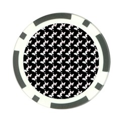 Butterfly Poker Chip Card Guard by Sparkle