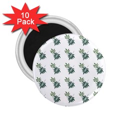 Tropical 2 25  Magnets (10 Pack)  by Sparkle