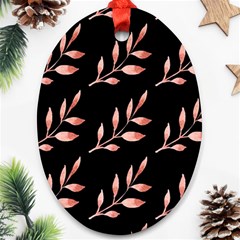 Spring Leafs Ornament (oval)