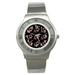 Spring Leafs Stainless Steel Watch by Sparkle