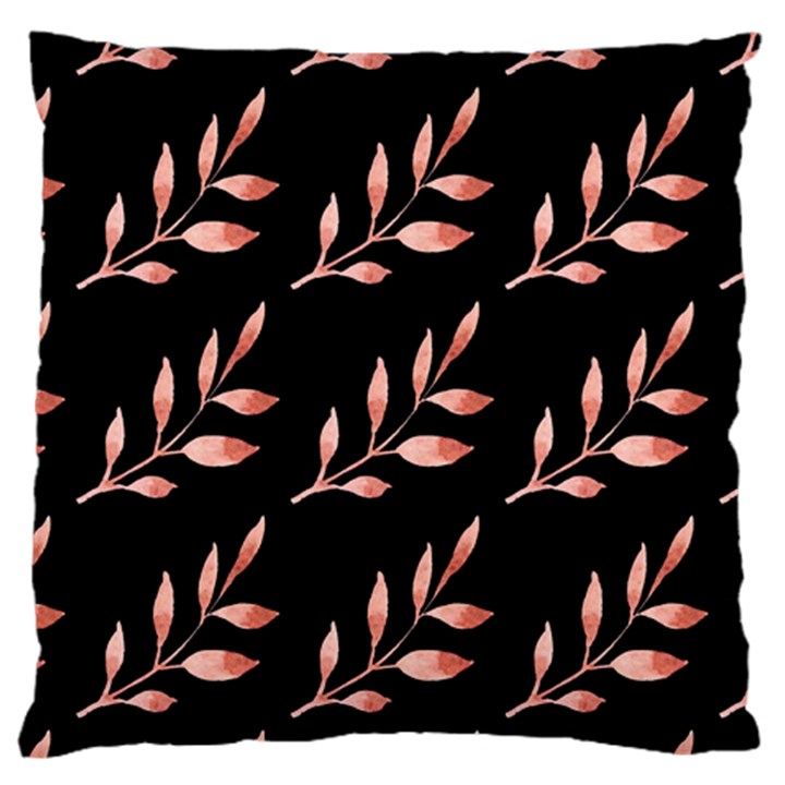 Spring Leafs Large Flano Cushion Case (Two Sides)