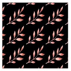 Spring Leafs Square Satin Scarf (36  x 36 )