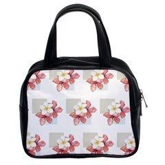 Floral Classic Handbag (two Sides) by Sparkle