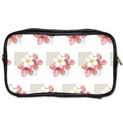 Floral Toiletries Bag (two Sides) by Sparkle