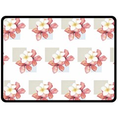 Floral Fleece Blanket (large)  by Sparkle