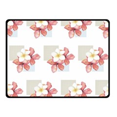 Floral Fleece Blanket (small) by Sparkle