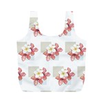 Floral Full Print Recycle Bag (M) Front