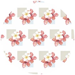 Floral Wooden Puzzle Round by Sparkle