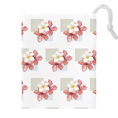 Floral Drawstring Pouch (4xl) by Sparkle