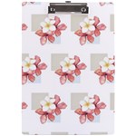 Floral A4 Clipboard Front