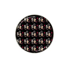 Cat Pattern Hat Clip Ball Marker by Sparkle