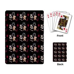 Cat Pattern Playing Cards Single Design (rectangle)