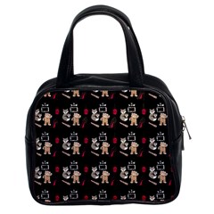 Cat Pattern Classic Handbag (two Sides) by Sparkle