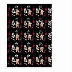 Cat Pattern Large Garden Flag (two Sides) by Sparkle