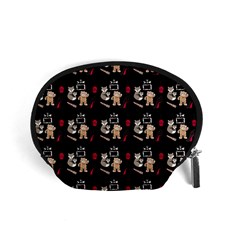 Cat Pattern Accessory Pouch (small) by Sparkle