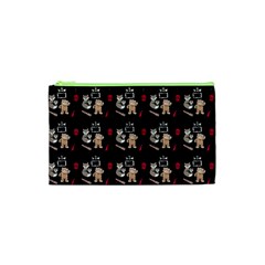 Cat Pattern Cosmetic Bag (xs) by Sparkle