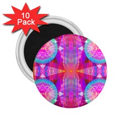 Pink Diamond 2 25  Magnets (10 Pack)  by Thespacecampers