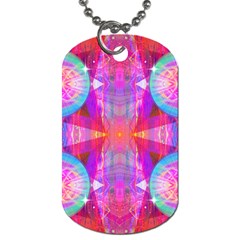 Pink Diamond Dog Tag (one Side) by Thespacecampers