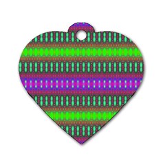 Alienate Me Dog Tag Heart (two Sides) by Thespacecampers