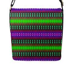 Alienate Me Flap Closure Messenger Bag (l) by Thespacecampers