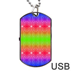 Angelic Pride Dog Tag Usb Flash (one Side) by Thespacecampers