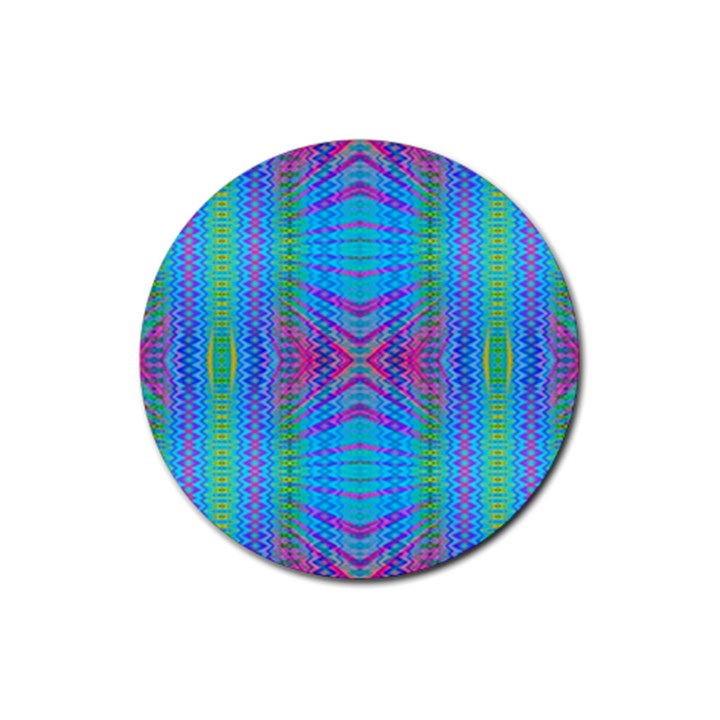 Beam Me Up Rubber Coaster (Round)