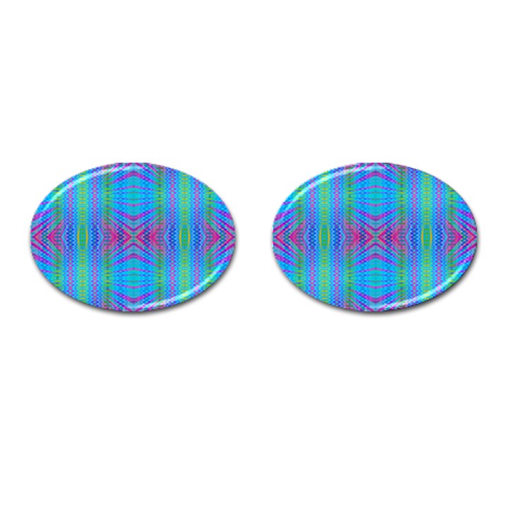 Beam Me Up Cufflinks (Oval)