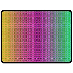 Bismuth Flow Fleece Blanket (large)  by Thespacecampers