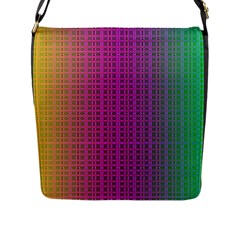 Bismuth Flow Flap Closure Messenger Bag (l) by Thespacecampers